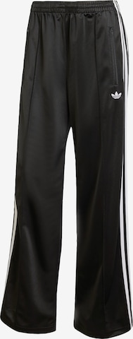 ADIDAS ORIGINALS Wide leg Pants 'Adicolor Classic Firebird' in Black: front