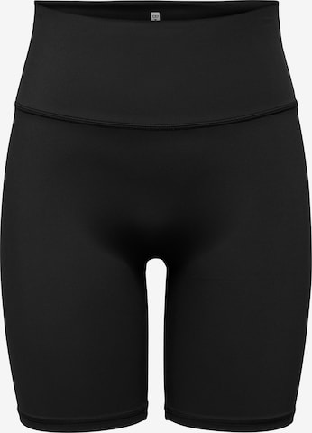 ONLY PLAY Skinny Workout Pants 'ONPJAM-SANA-3' in Black: front