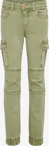 ONLY GIRLS Tapered Pants 'Missouri' in Green: front