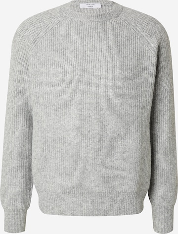 DAN FOX APPAREL Sweater 'Michael' in Grey: front