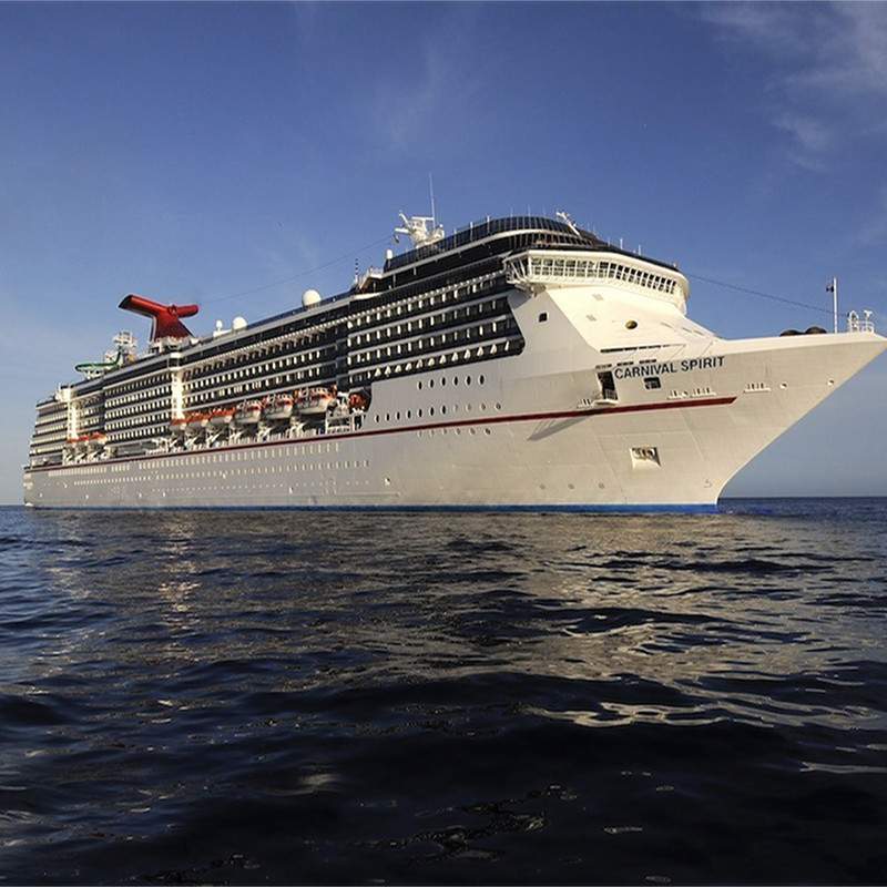 Carnival Spirit Size Infographic