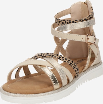 ABOUT YOU Sandals 'Alica' in Gold: front