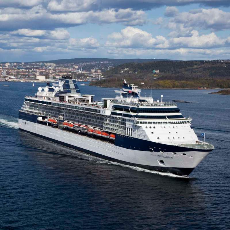 Celebrity Constellation Built and Renovated Infographic