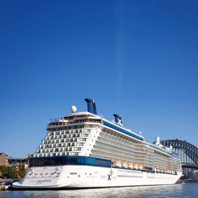 Celebrity Solstice Built and Renovated Infographic