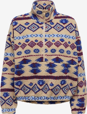 ONLY Sweater 'ONLJANNE' in Brown: front