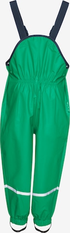PLAYSHOES Tapered Athletic Pants in Green: front